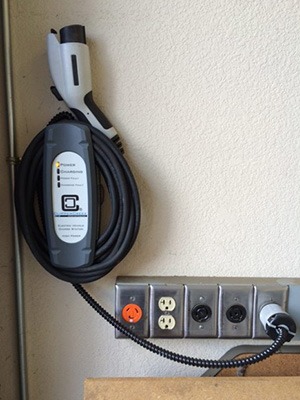 LCS EVSE installed at Canzam Electric
