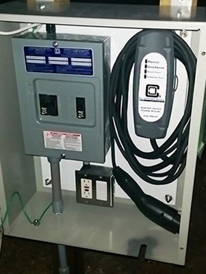 Customer Installation of LCS-20 EV Charging Station