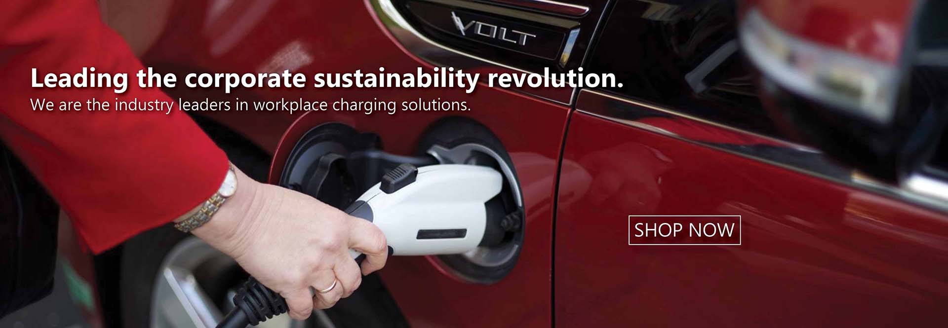 Chevy Volt with evse plugged in