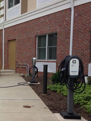 Destination charging in State College ClipperCreek and Tesla EVSE Universal Connectors