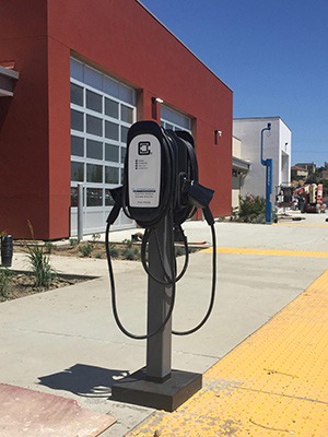 Solano Community College EV Charger ClipperCreek
