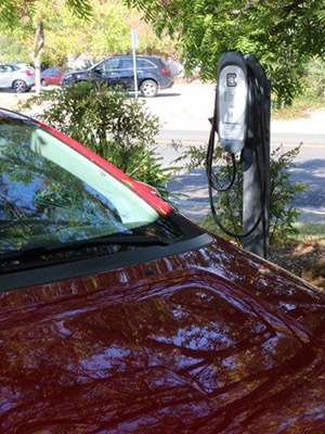 chevy volt charging at clippercreek