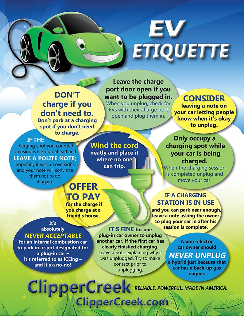 Electric Vehicle Etiquette 